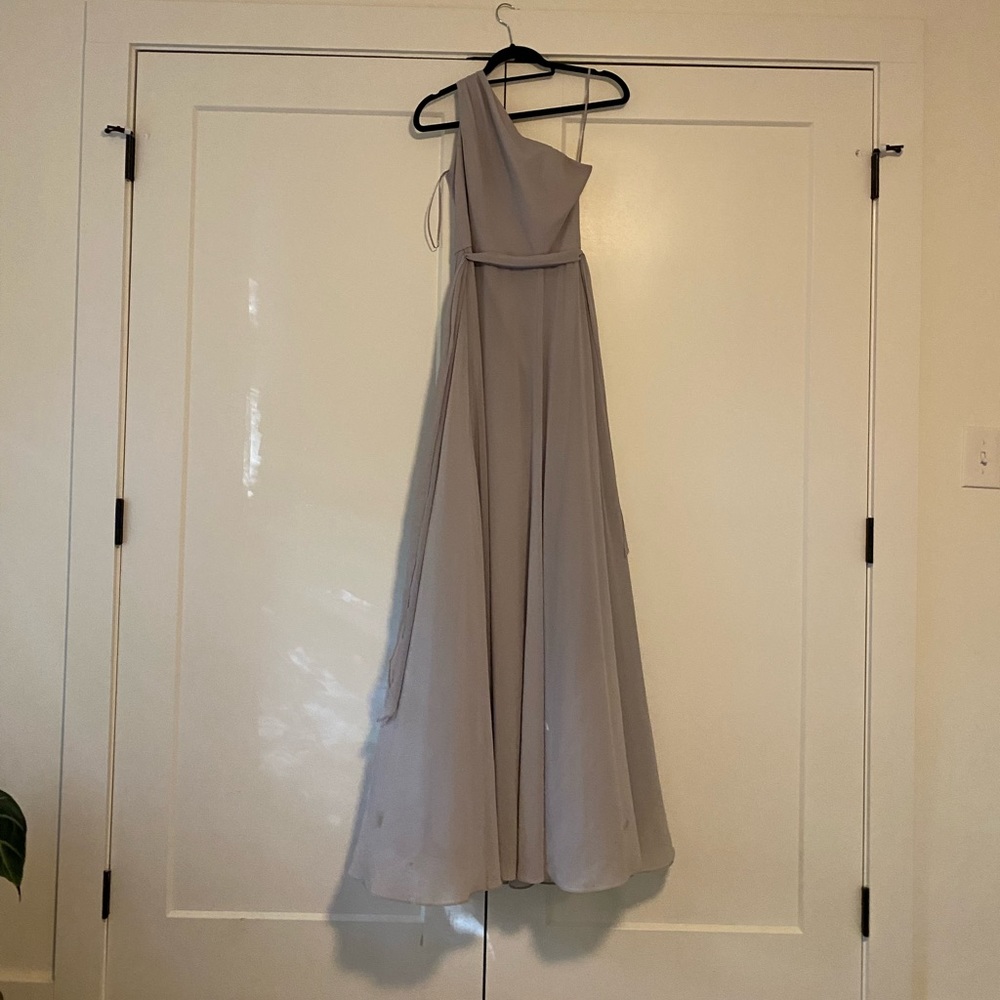 AMSALE Dove Bridesmaid Dress